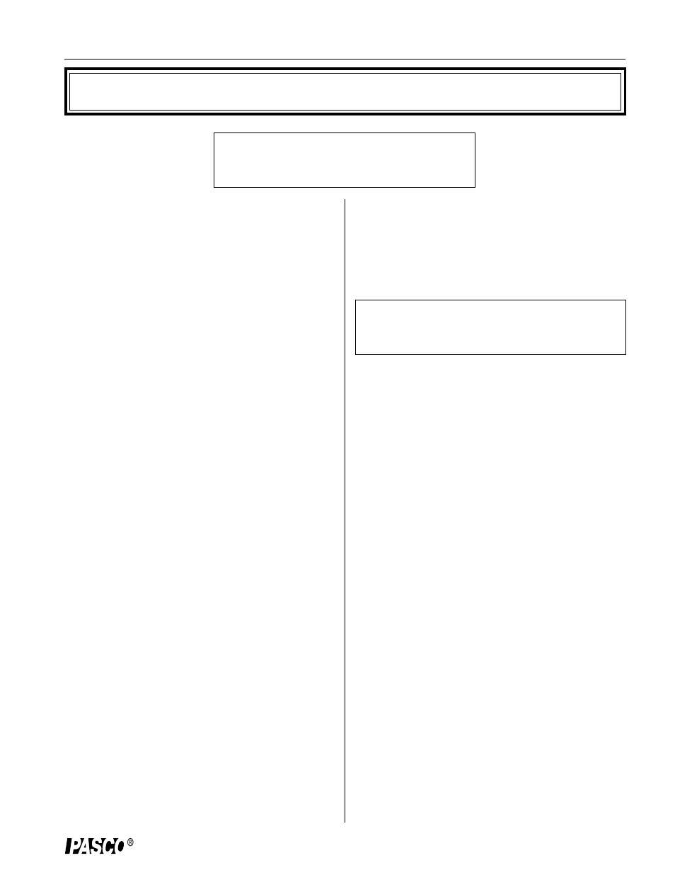 Copyright, warranty and equipment return | PASCO OS-8523 SLIT ACCESSORY User Manual | Page 3 / 20
