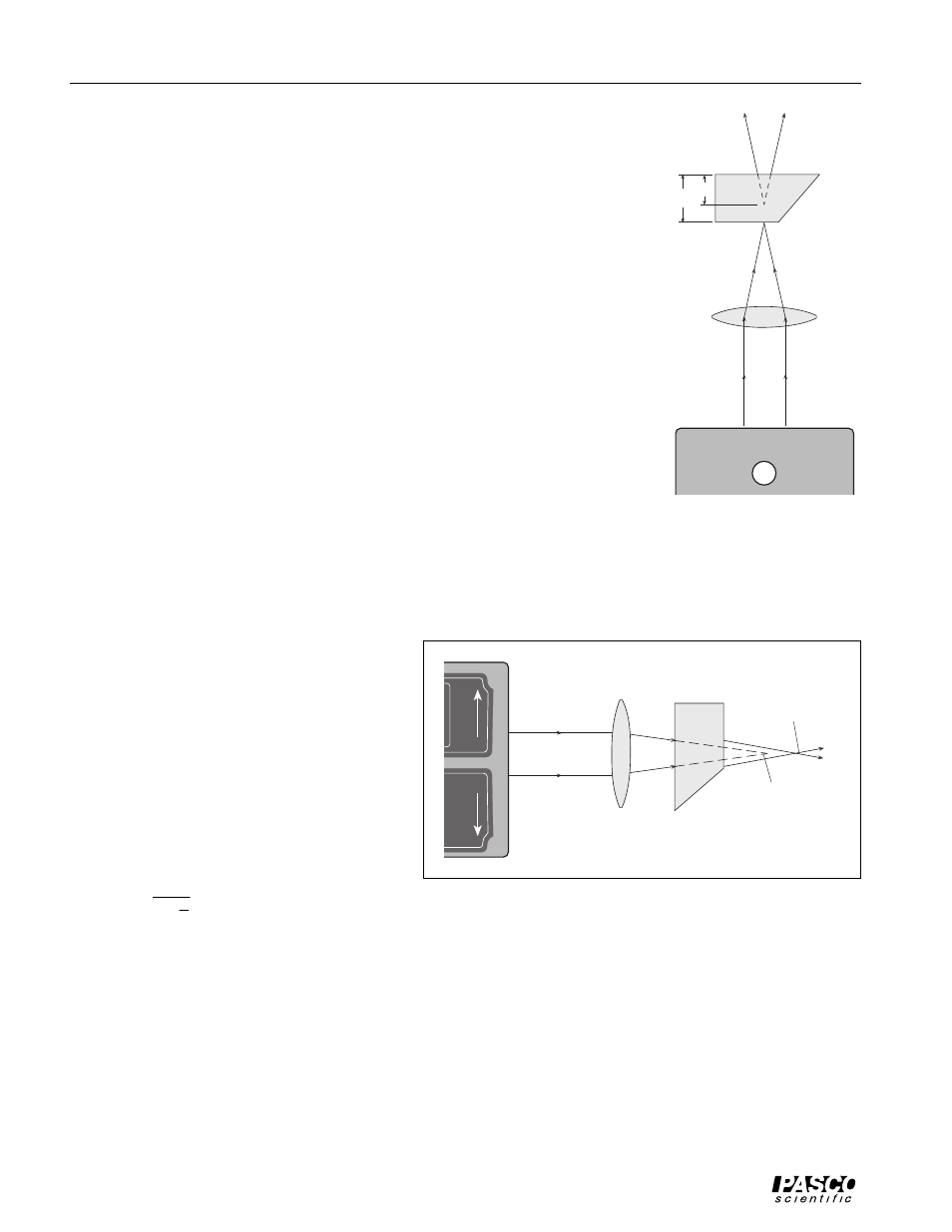 Part ii theory, Procedure | PASCO OS-8536 OPTICS TABLE User Manual | Page 18 / 22