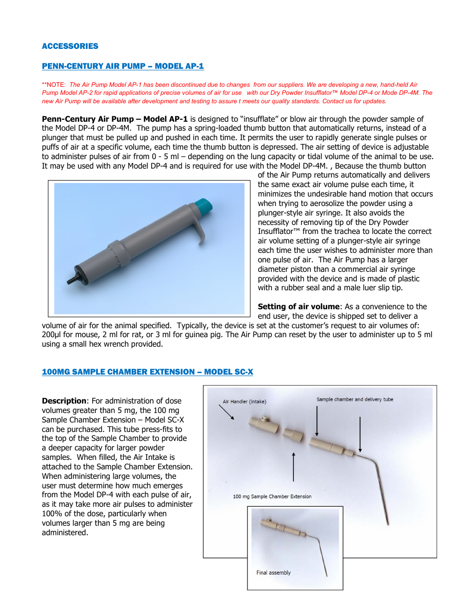 Penn-Century DP-4_4M User Manual | Page 6 / 11