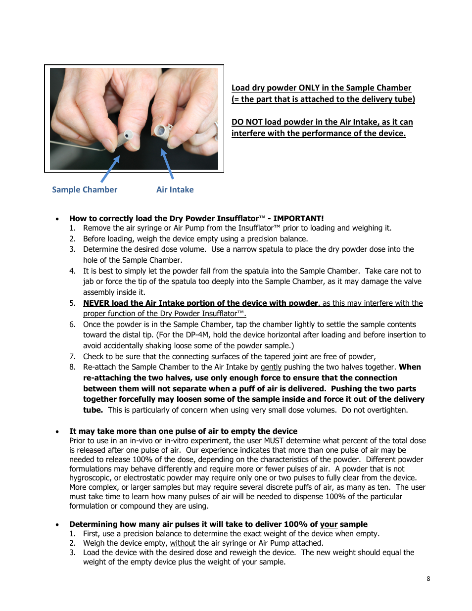 Penn-Century DP-4_4M User Manual | Page 8 / 11