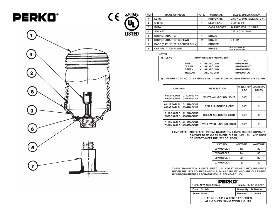 Fig 112-309 compliance (0112ins2).pdf | PERKO 0309B User Manual | Page 2 / 3
