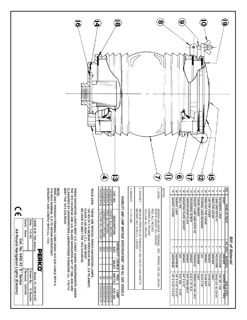 Bill of material | PERKO 0403 User Manual | Page 2 / 2