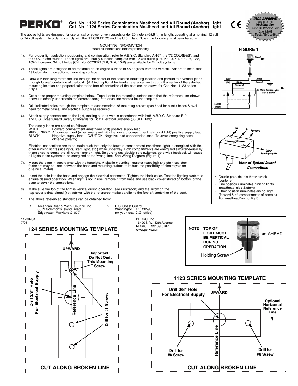 PERKO 1123, 1124 User Manual | 1 page