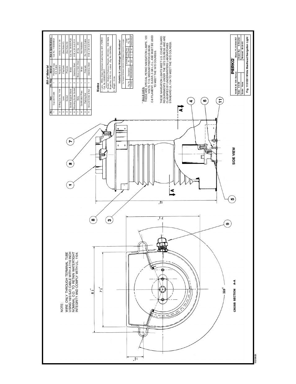 PERKO 1151 User Manual | 2 pages