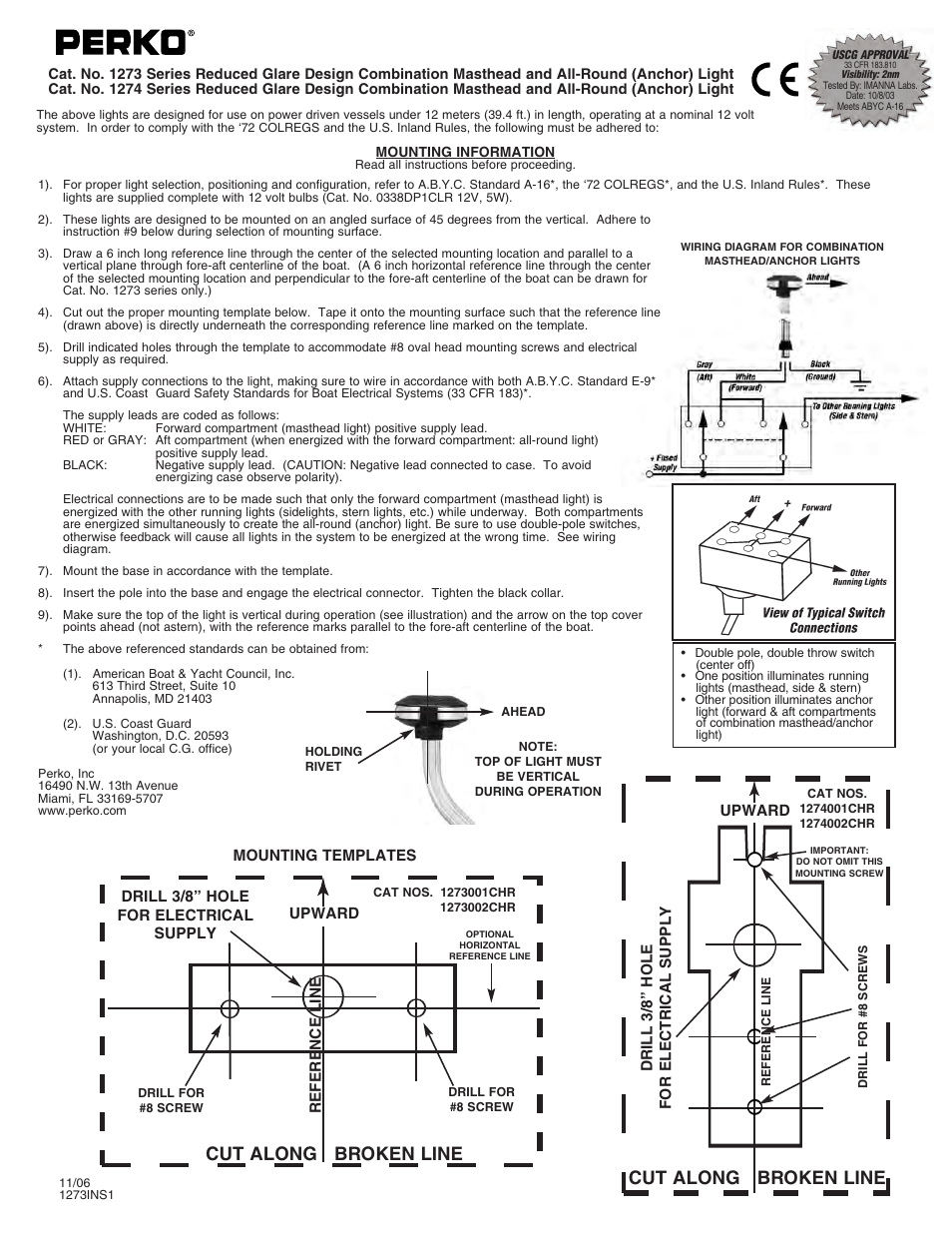 PERKO 1274 User Manual | 1 page