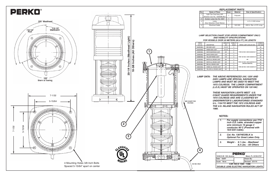 PERKO 1388 User Manual | 2 pages