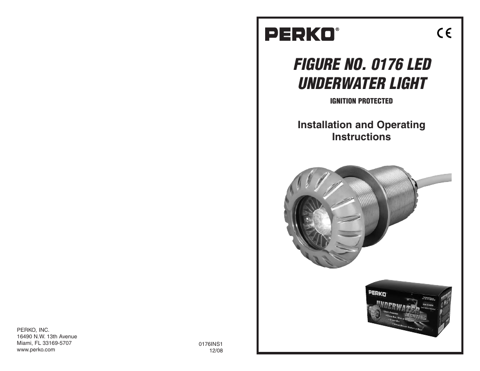 PERKO 0176 User Manual | 2 pages
