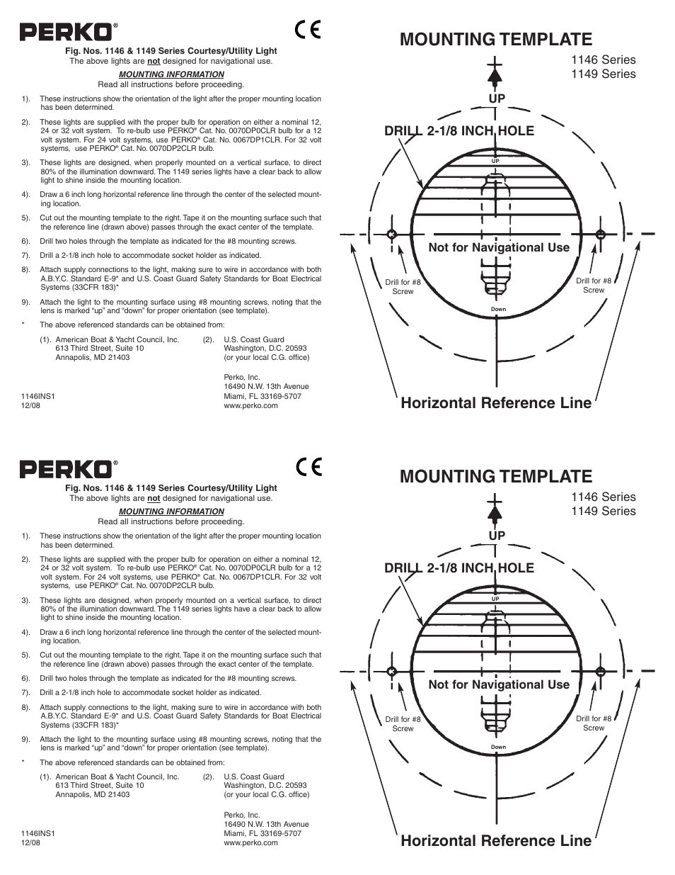 PERKO 1149 User Manual | 1 page