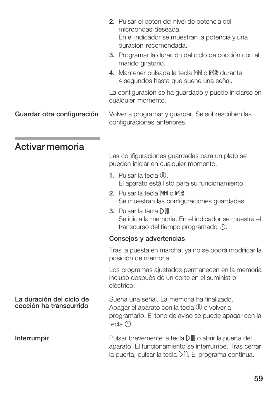 Bosch HMT 85ML63 User Manual | Page 59 / 152