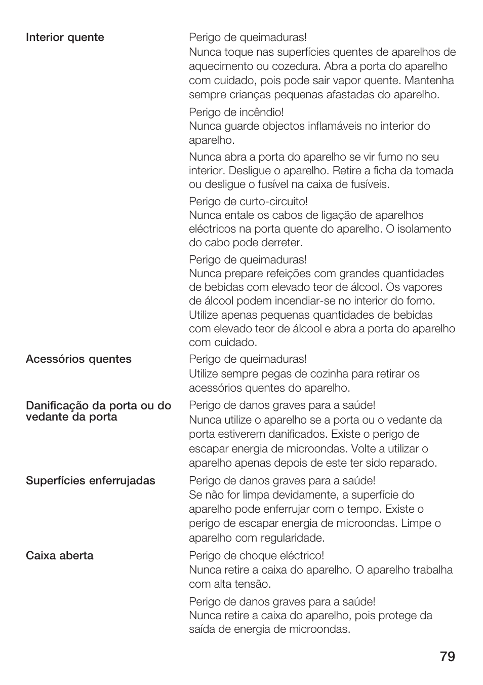 Bosch HMT 85ML63 User Manual | Page 79 / 152