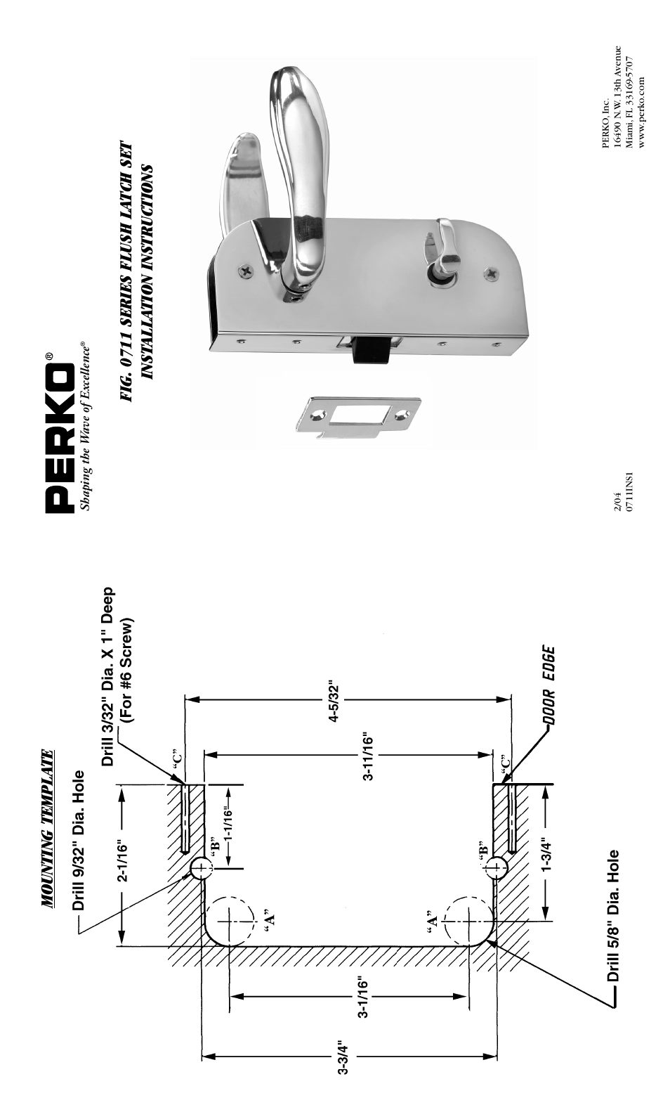 PERKO 0715 User Manual | 2 pages