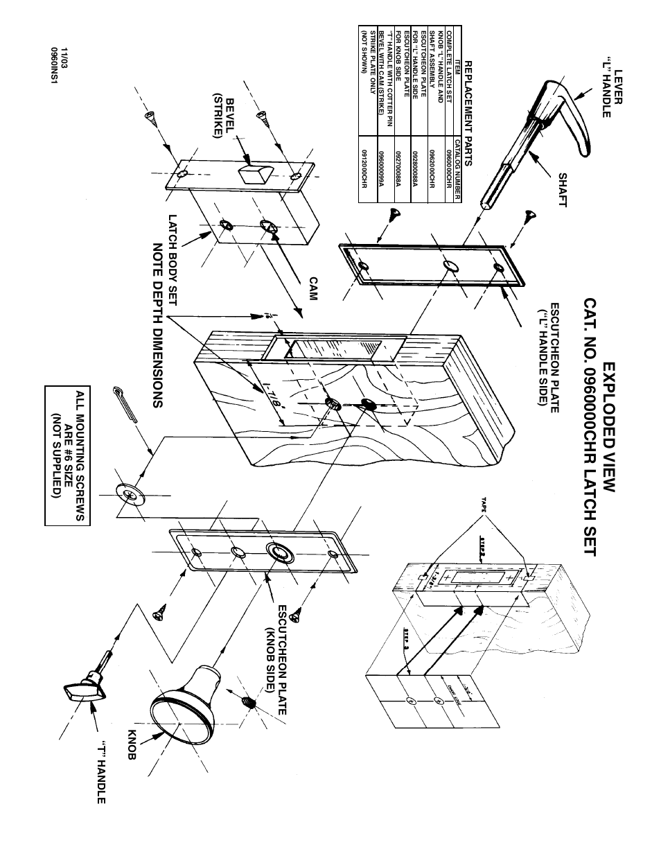 No te depth dimensions | PERKO 0960 User Manual | Page 2 / 2