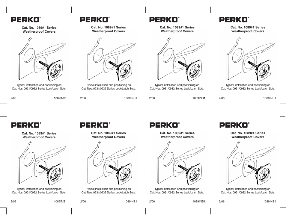 PERKO 1089 User Manual | 2 pages