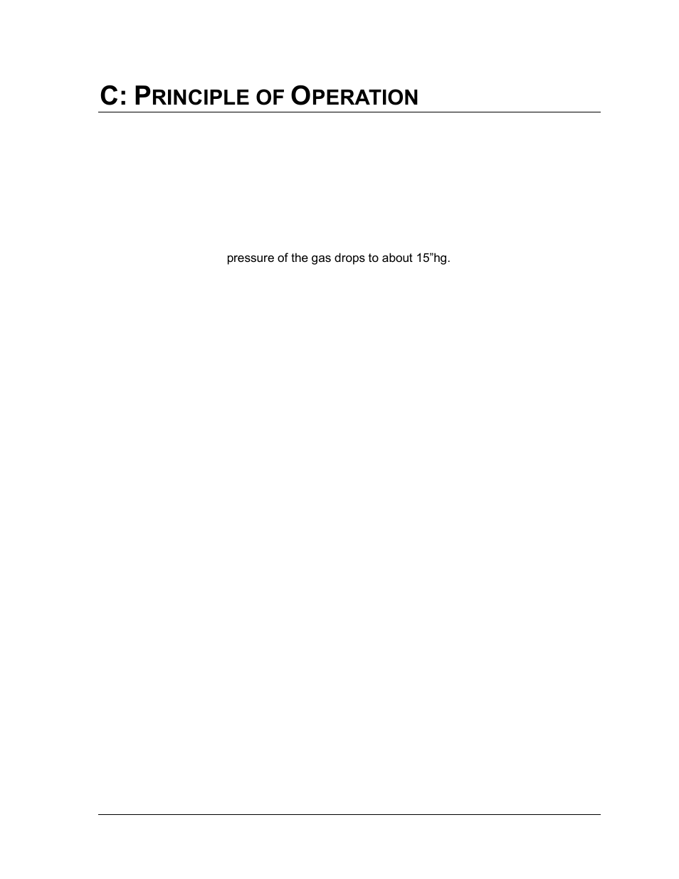 C: principle of operation, Rinciple of, Peration | Perma Pure MDSS (LLC Integrator Series) User Manual | Page 9 / 23
