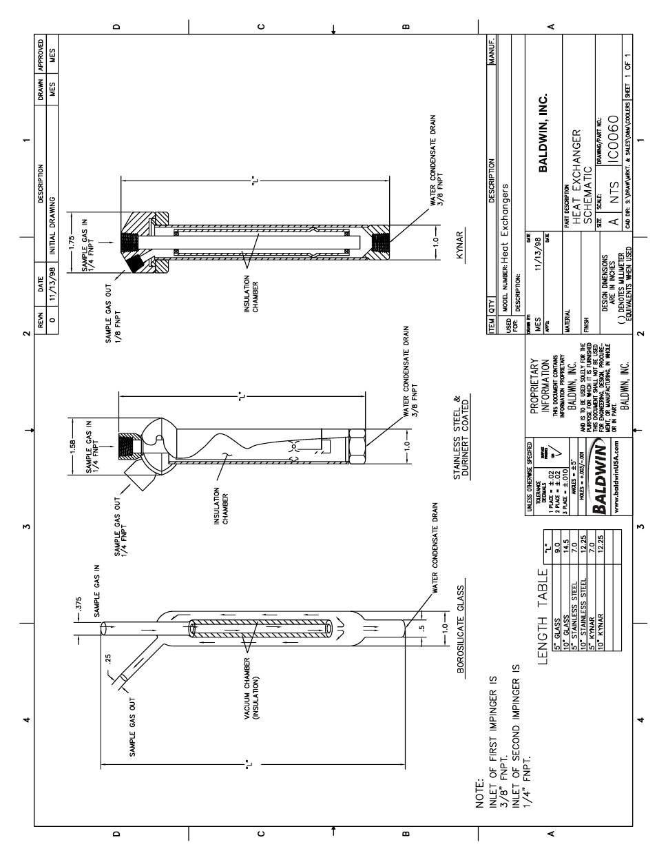 Perma Pure Baldwin-Series M5A User Manual | Page 19 / 27