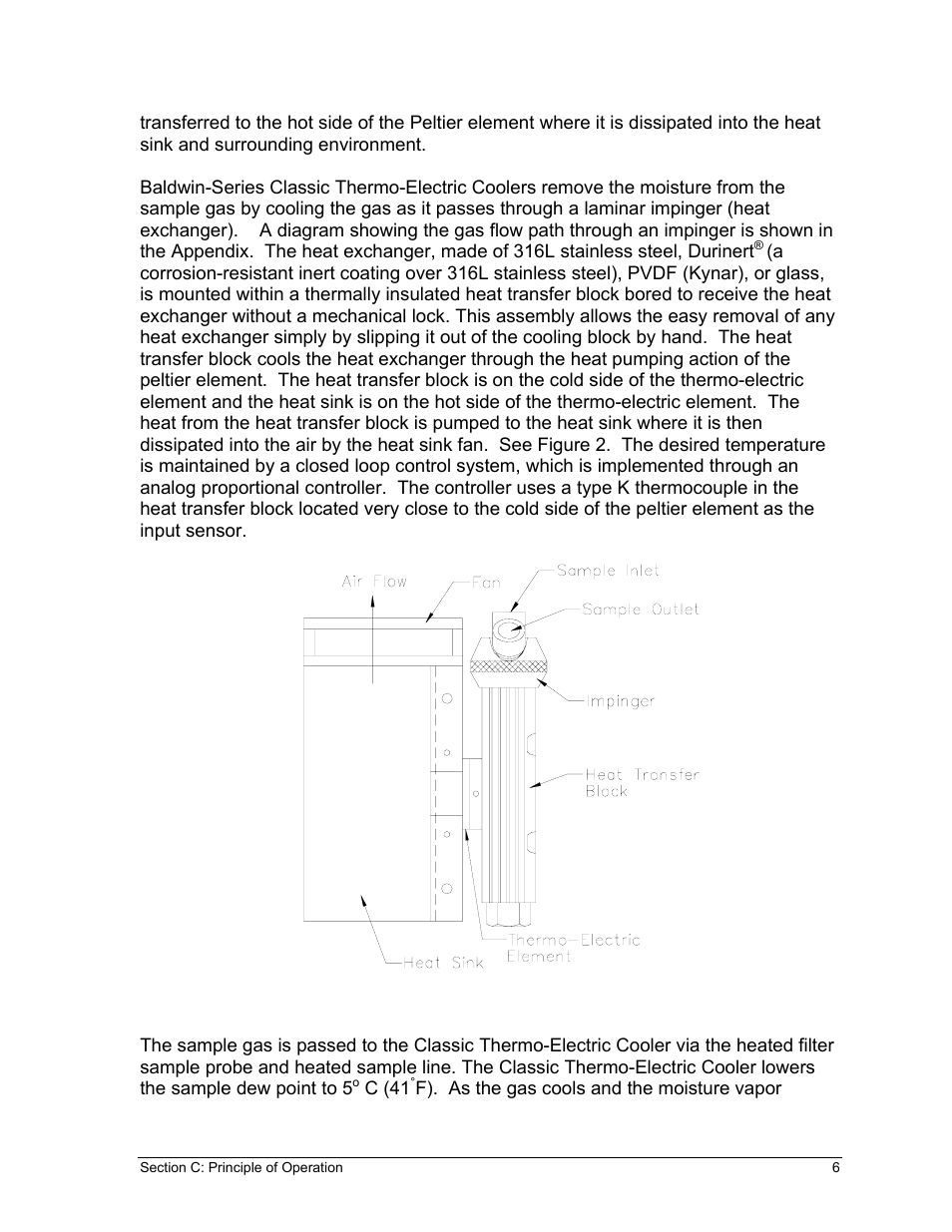 Perma Pure Baldwin-Series M225 User Manual | Page 6 / 40