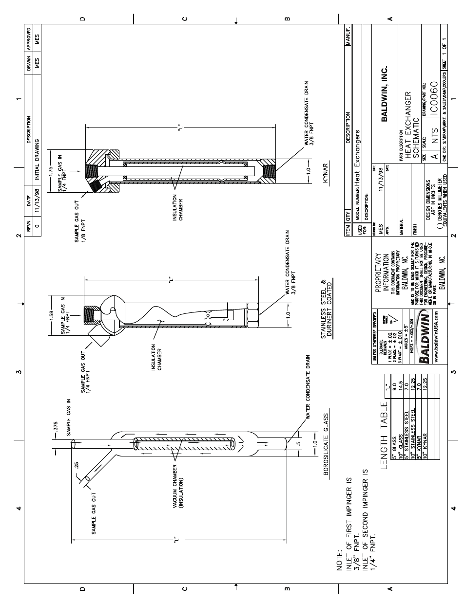 Perma Pure Baldwin-Series 10410 User Manual | Page 19 / 36