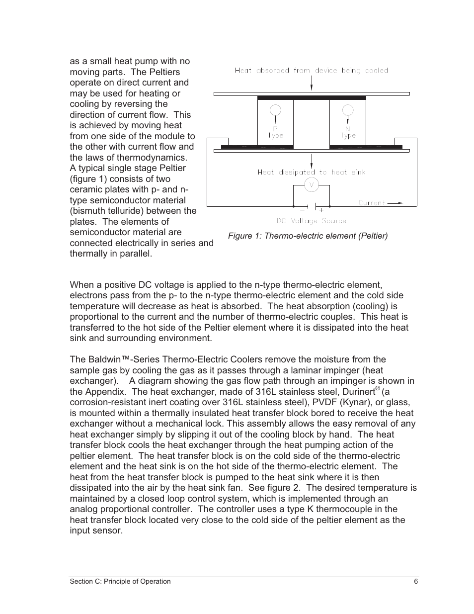 Perma Pure Baldwin-Series 10410 User Manual | Page 6 / 36