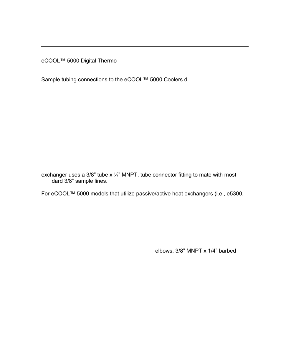 D: installation, Nstallation | Perma Pure eCOOL 5000 Series User Manual | Page 9 / 25
