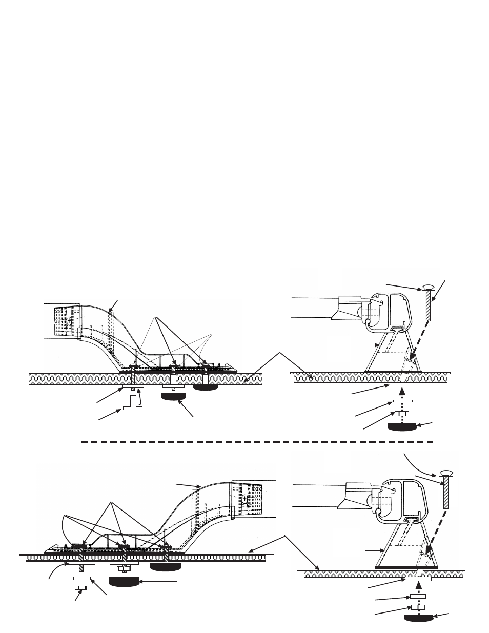 Diagram 1, Diagram 2 | Perrycraft Aventura Fiberglass Mounting Hardware Kit User Manual | Page 2 / 2