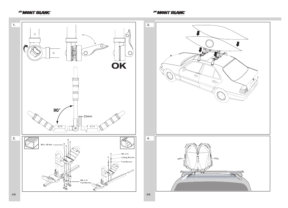 Perrycraft MB Galactica Kayak Carrier Extension User Manual | Page 4 / 4