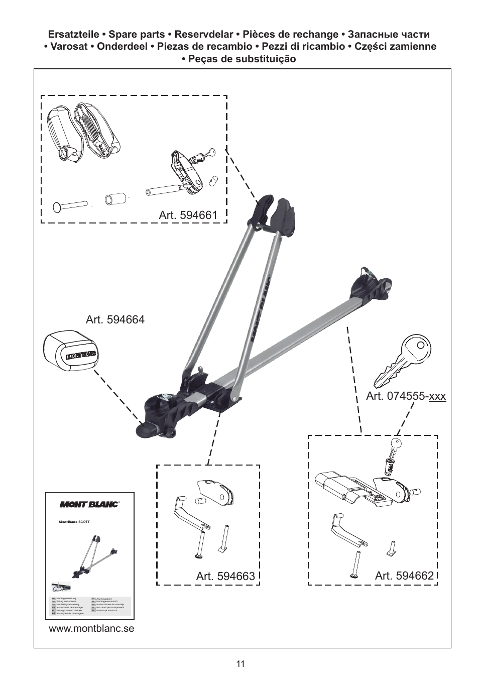 Perrycraft MB Scott Bike Carrier User Manual | Page 11 / 12