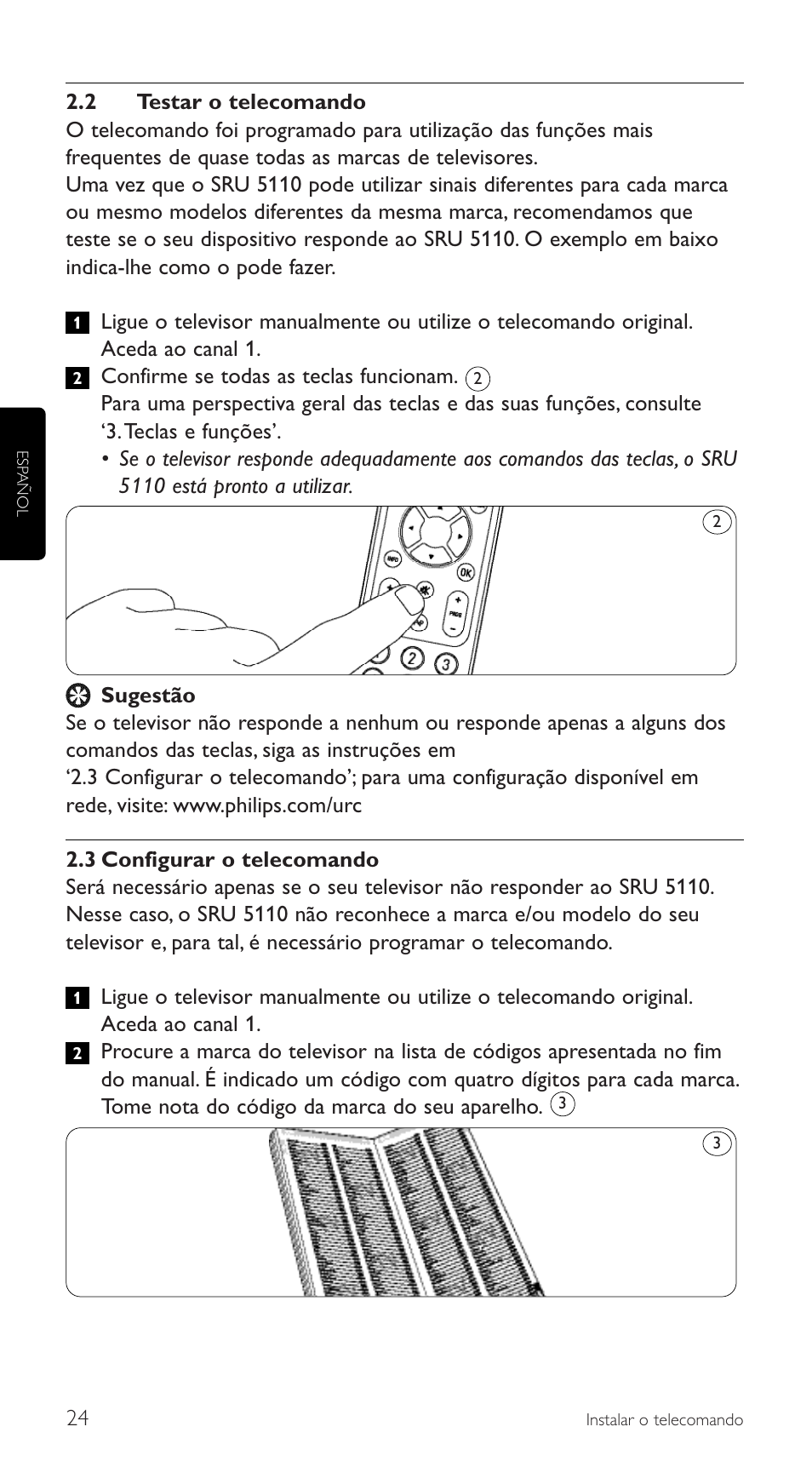 Philips SRU5110 User Manual | Page 24 / 73