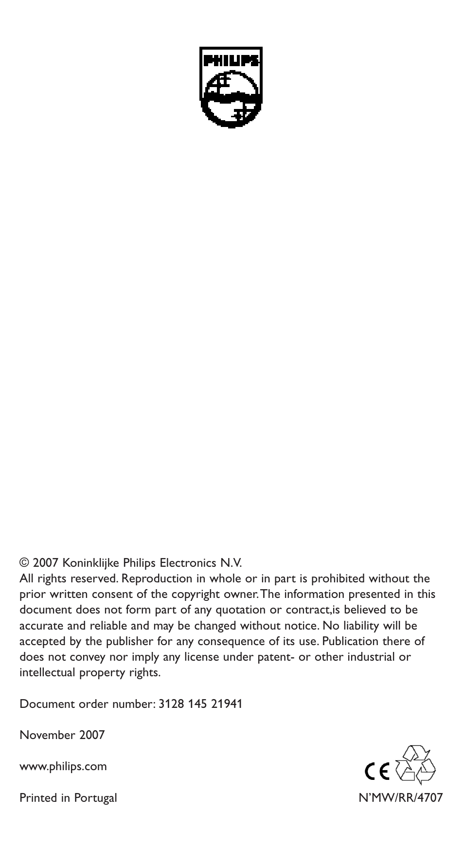Philips SRU5110 User Manual | Page 73 / 73