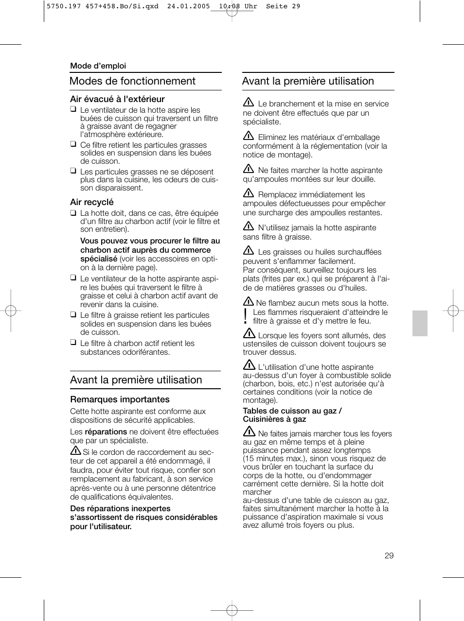 Bosch DHL575B grau-metallic Lüfterbaustein 50 cm User Manual | Page 29 / 100