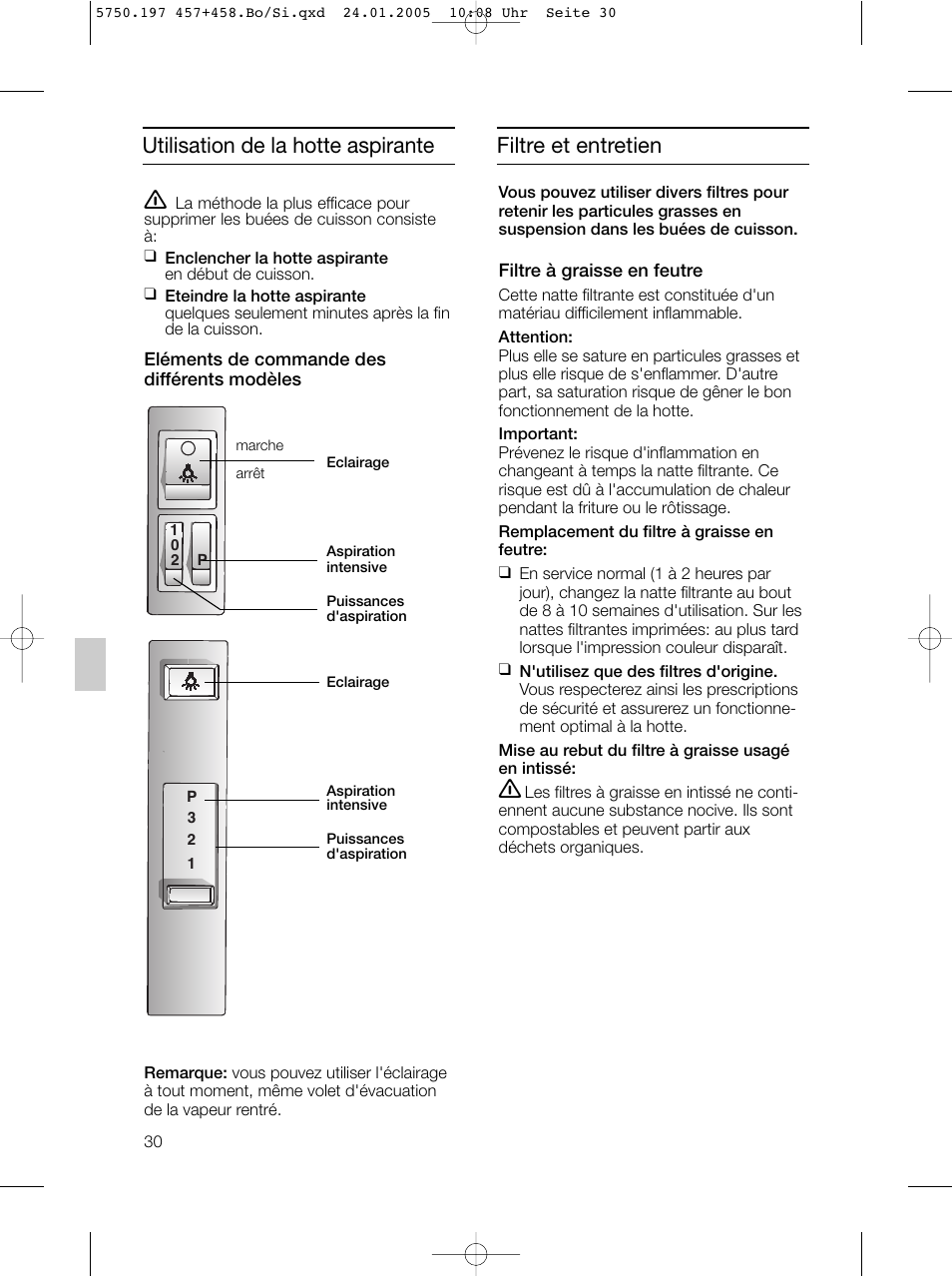 Bosch DHL575B grau-metallic Lüfterbaustein 50 cm User Manual | Page 30 / 100