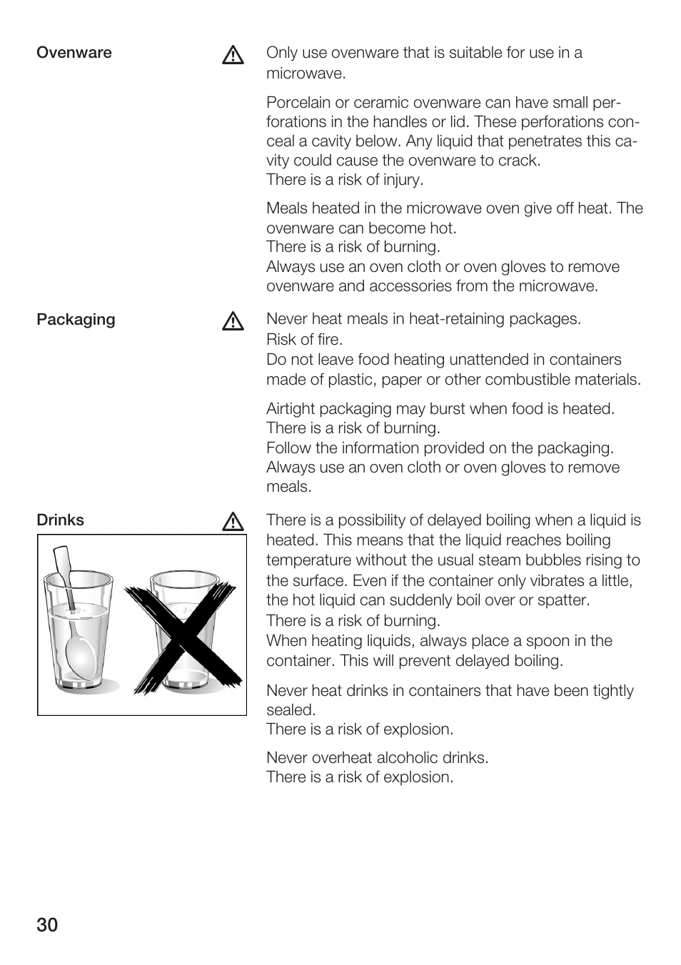 Bosch HMT72M420 - weiß Mikrowellengerät User Manual | Page 30 / 120