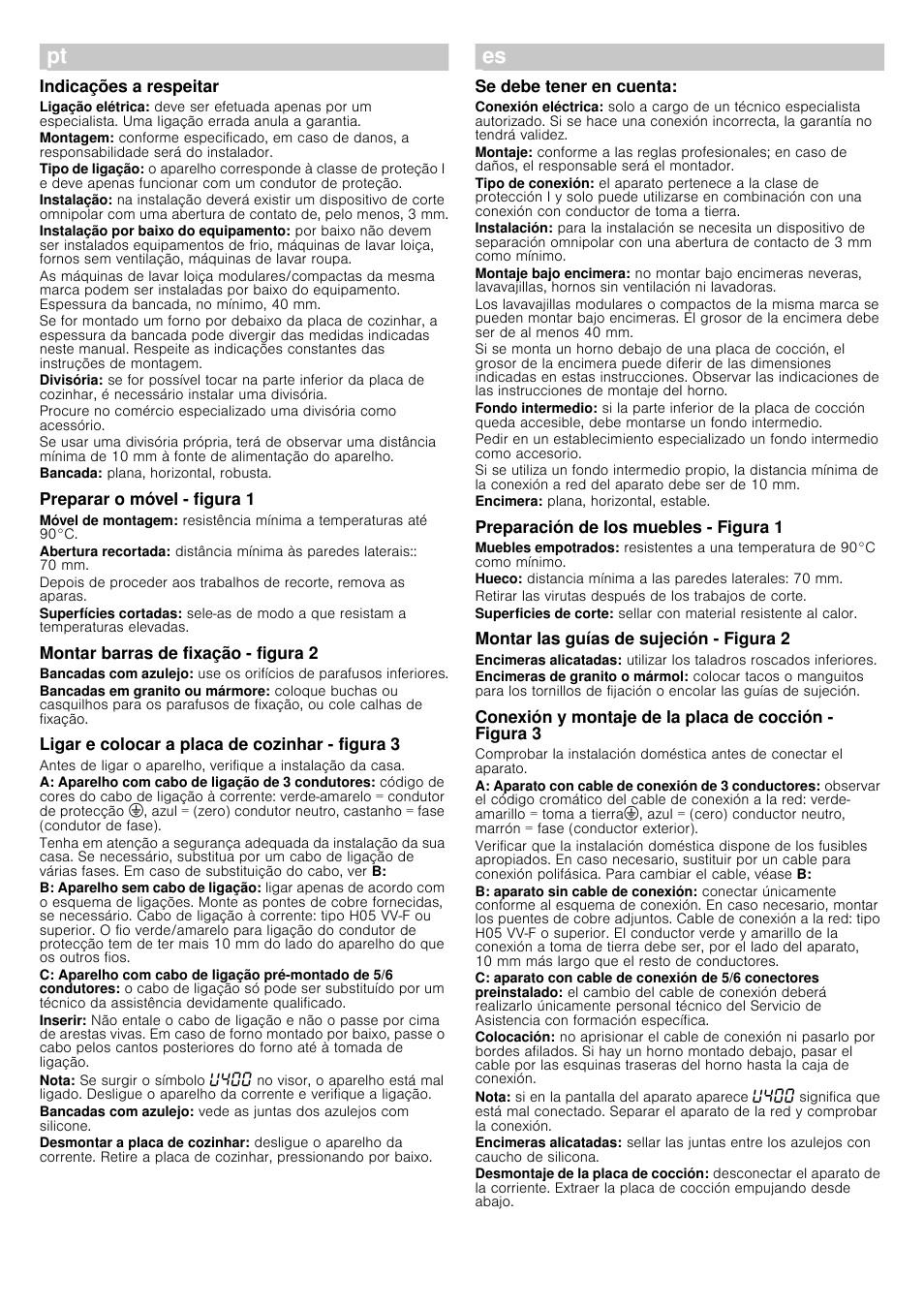 Bosch PKC875N14D User Manual | Page 5 / 9