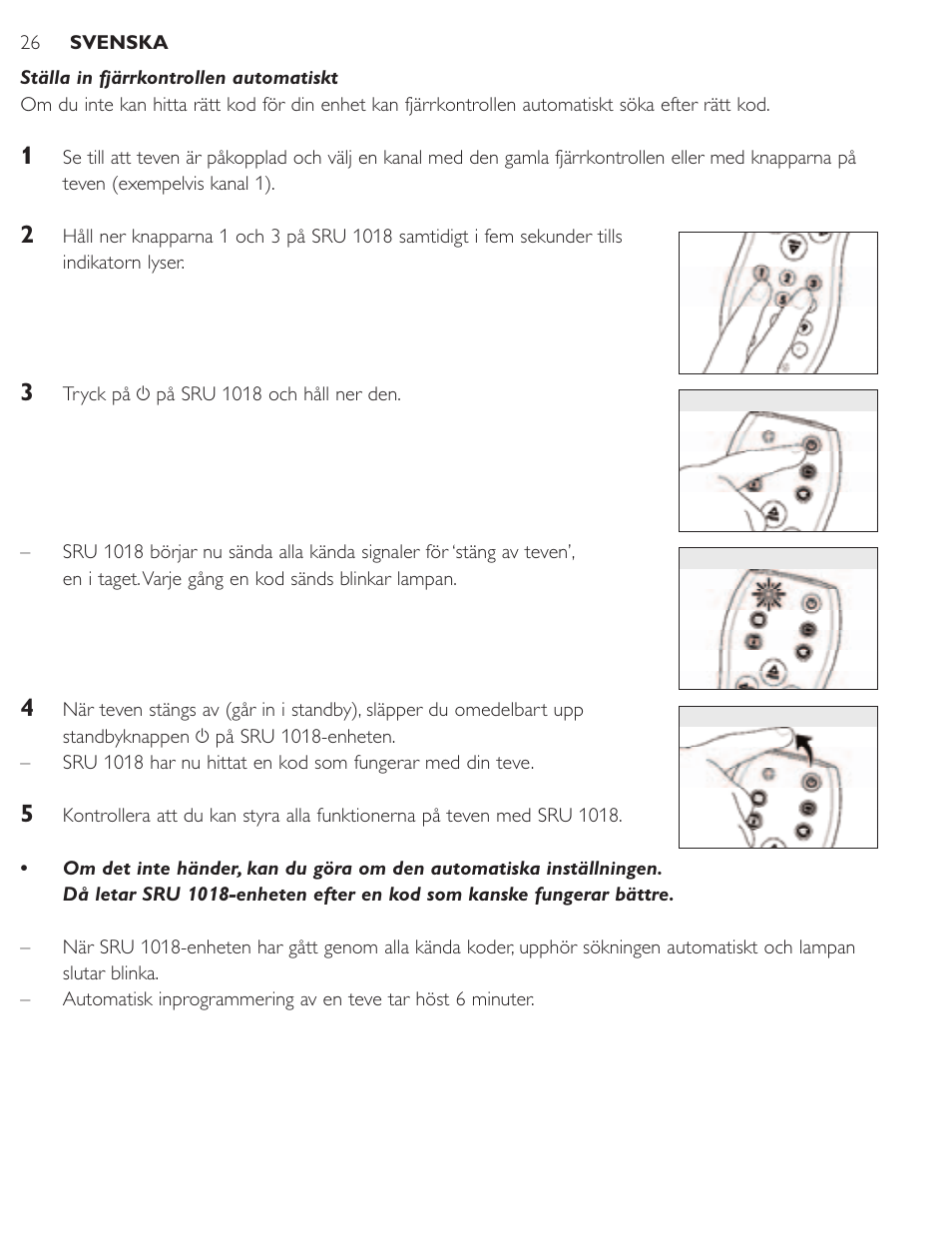 Philips SRU1018 User Manual | Page 26 / 72