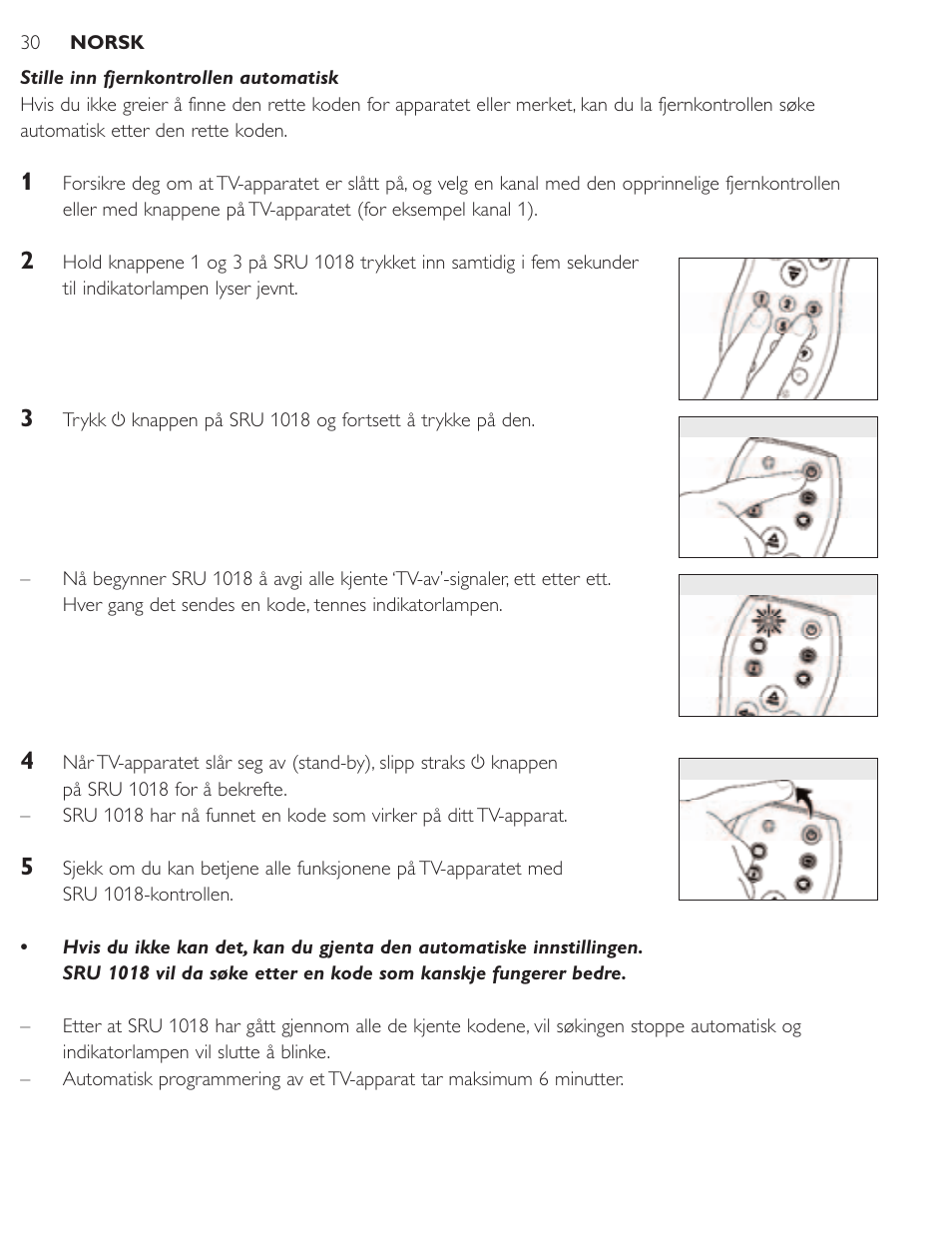 Philips SRU1018 User Manual | Page 30 / 72