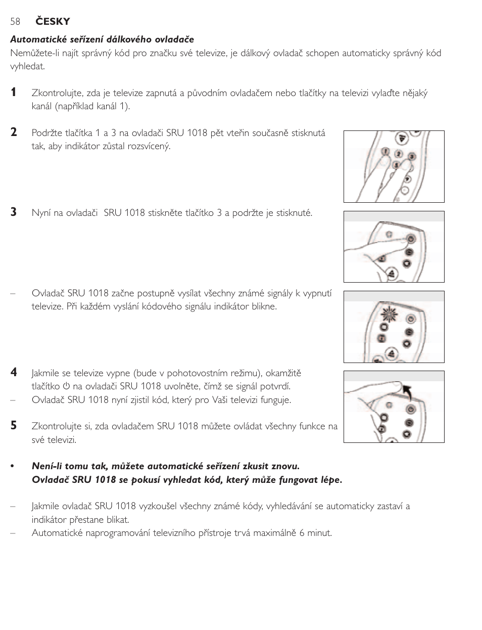 Philips SRU1018 User Manual | Page 58 / 72
