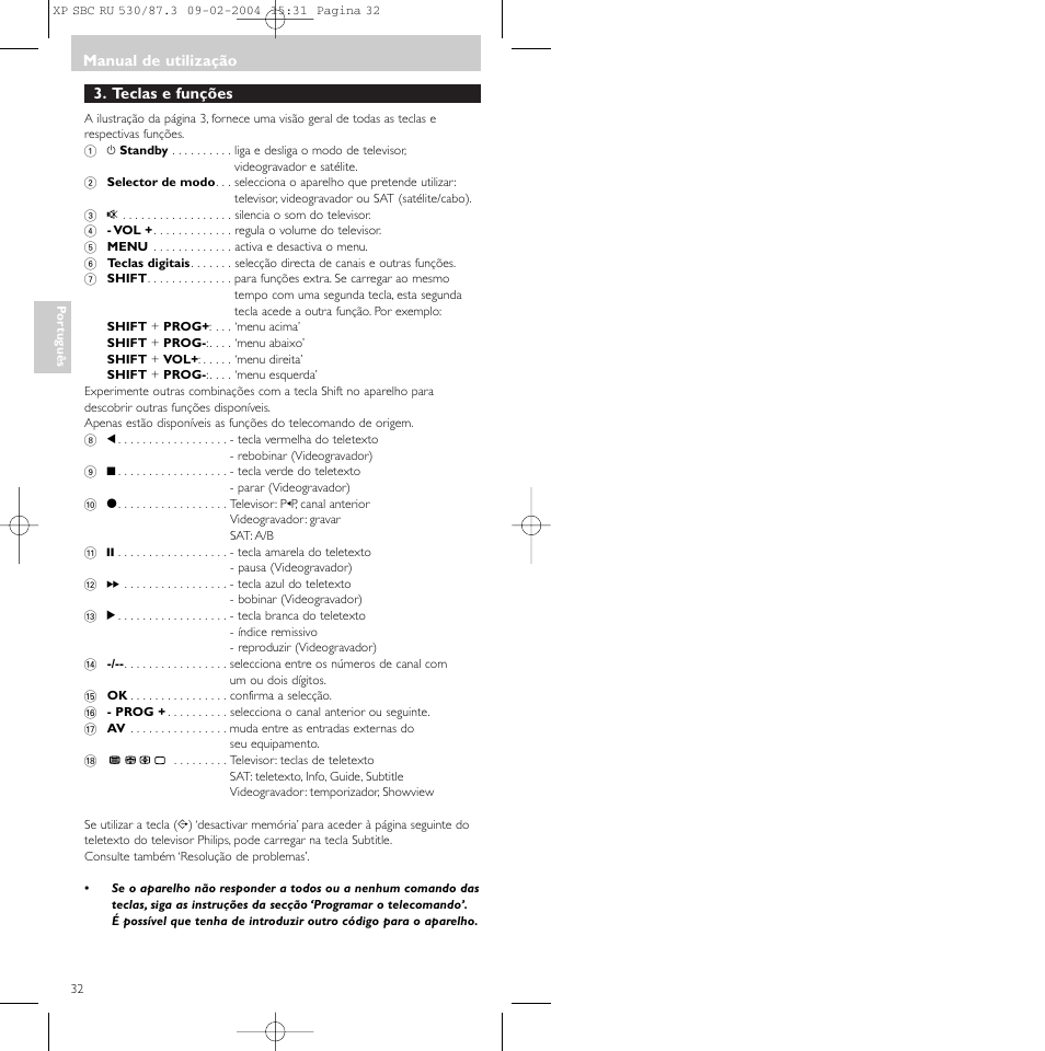 Philips SBCRU530 User Manual | Page 32 / 78