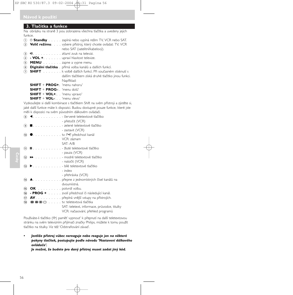 Philips SBCRU530 User Manual | Page 56 / 78