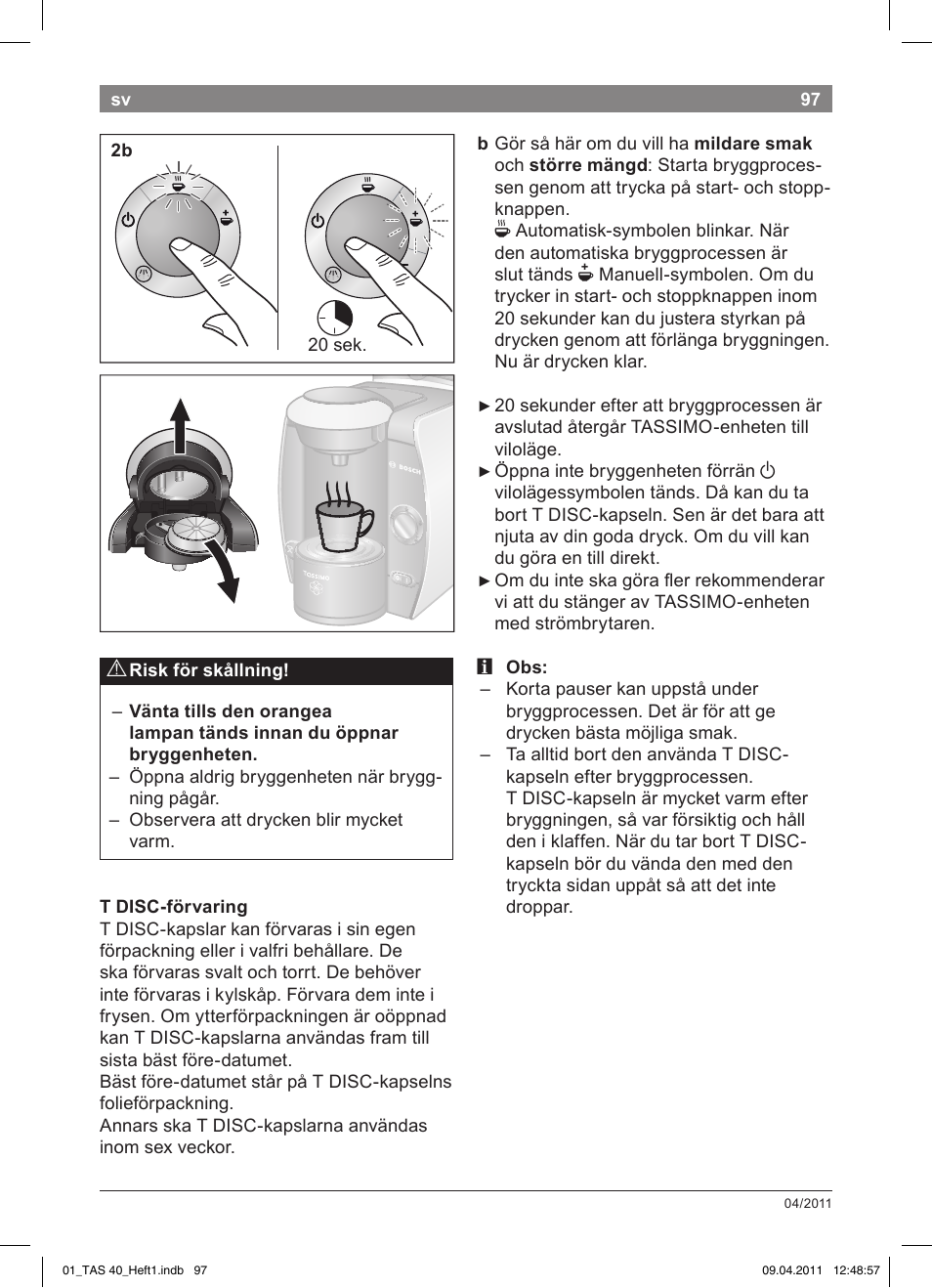 Bosch Multigetränkesystem TAS4011 Silk Silver anthrazit User Manual | Page 99 / 154