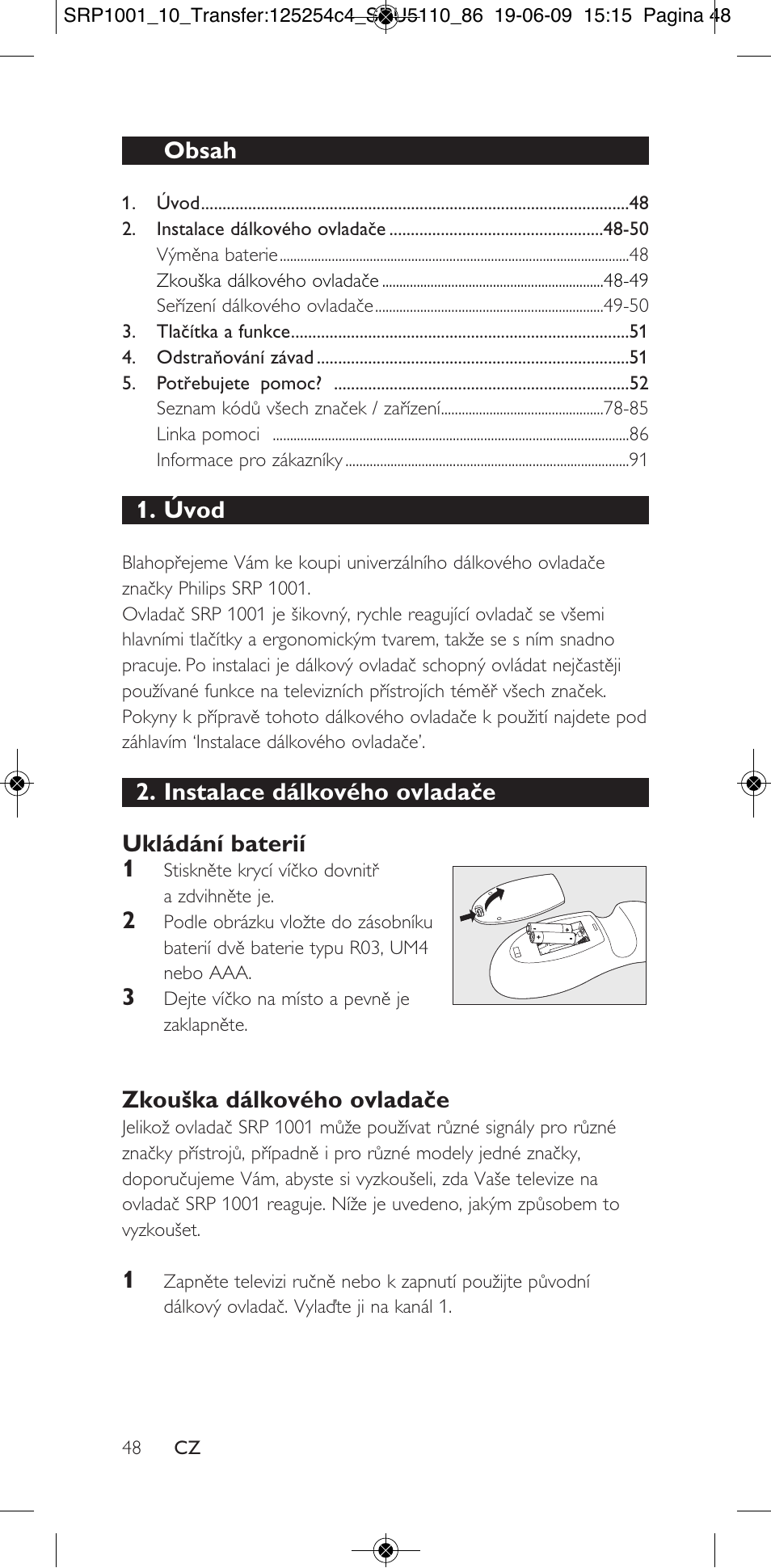 Philips SRP1001 User Manual | Page 48 / 96