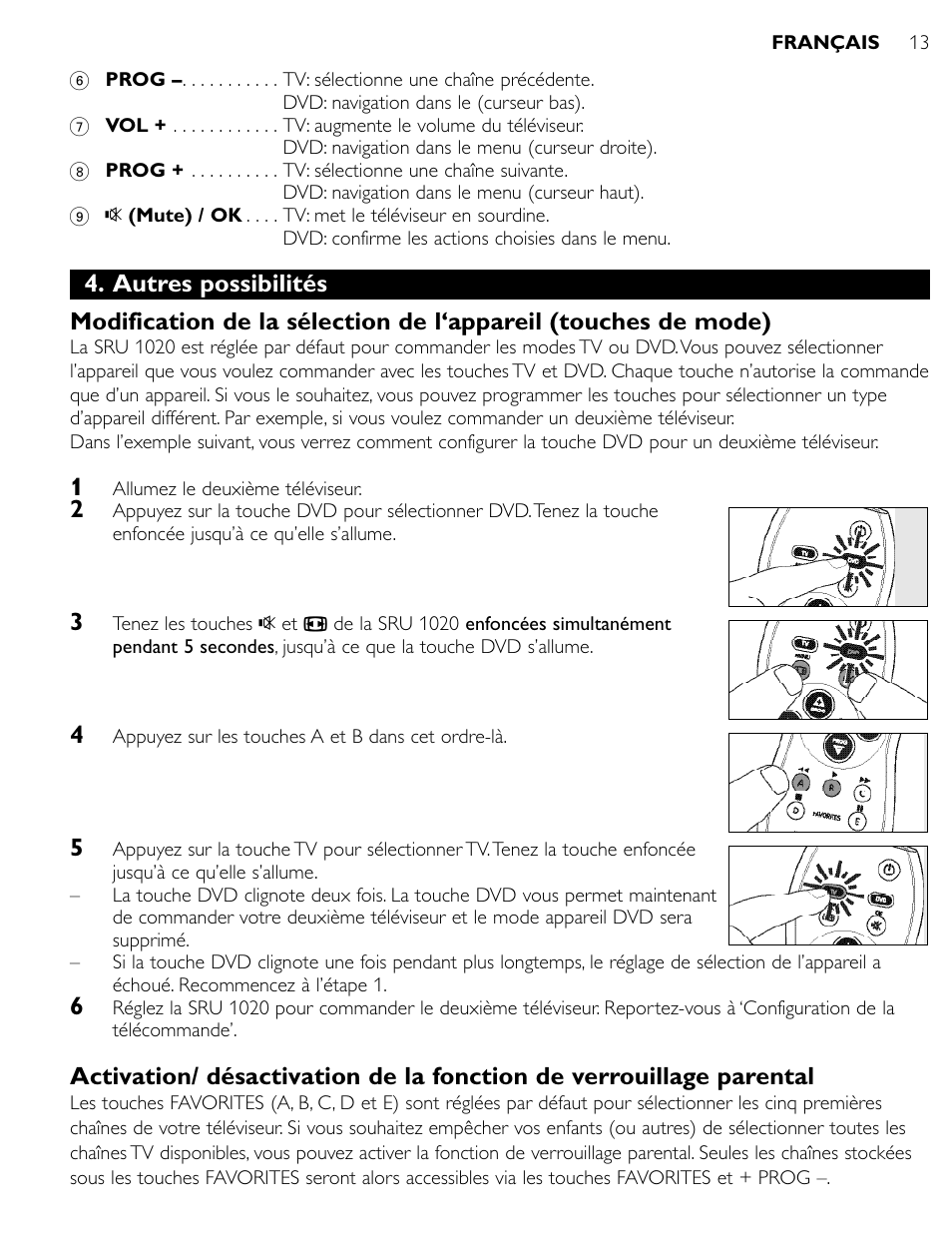 Philips SRU1020 User Manual | Page 12 / 107