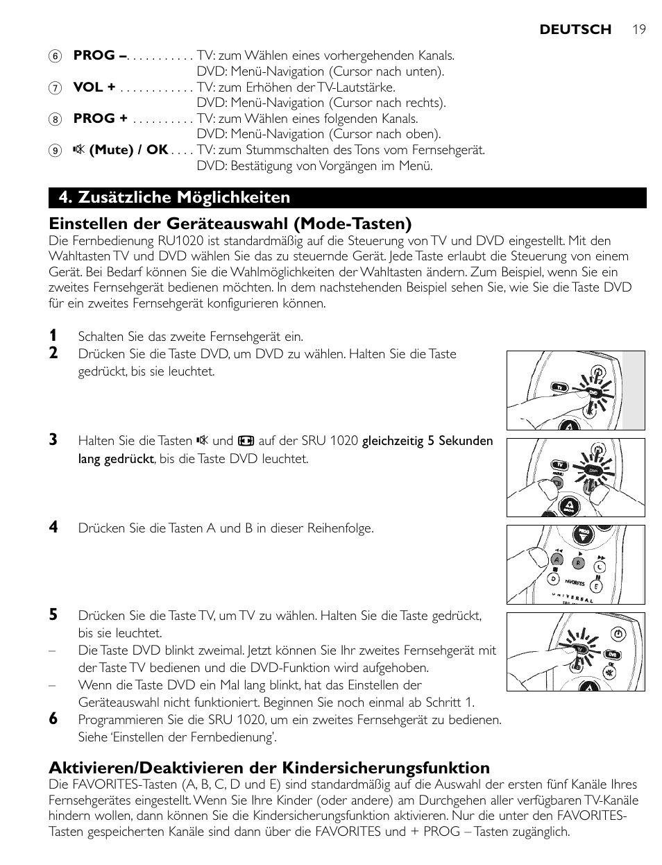 Philips SRU1020 User Manual | Page 18 / 107