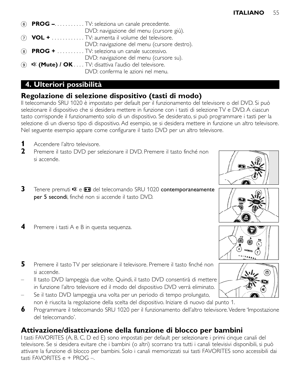 Philips SRU1020 User Manual | Page 54 / 107