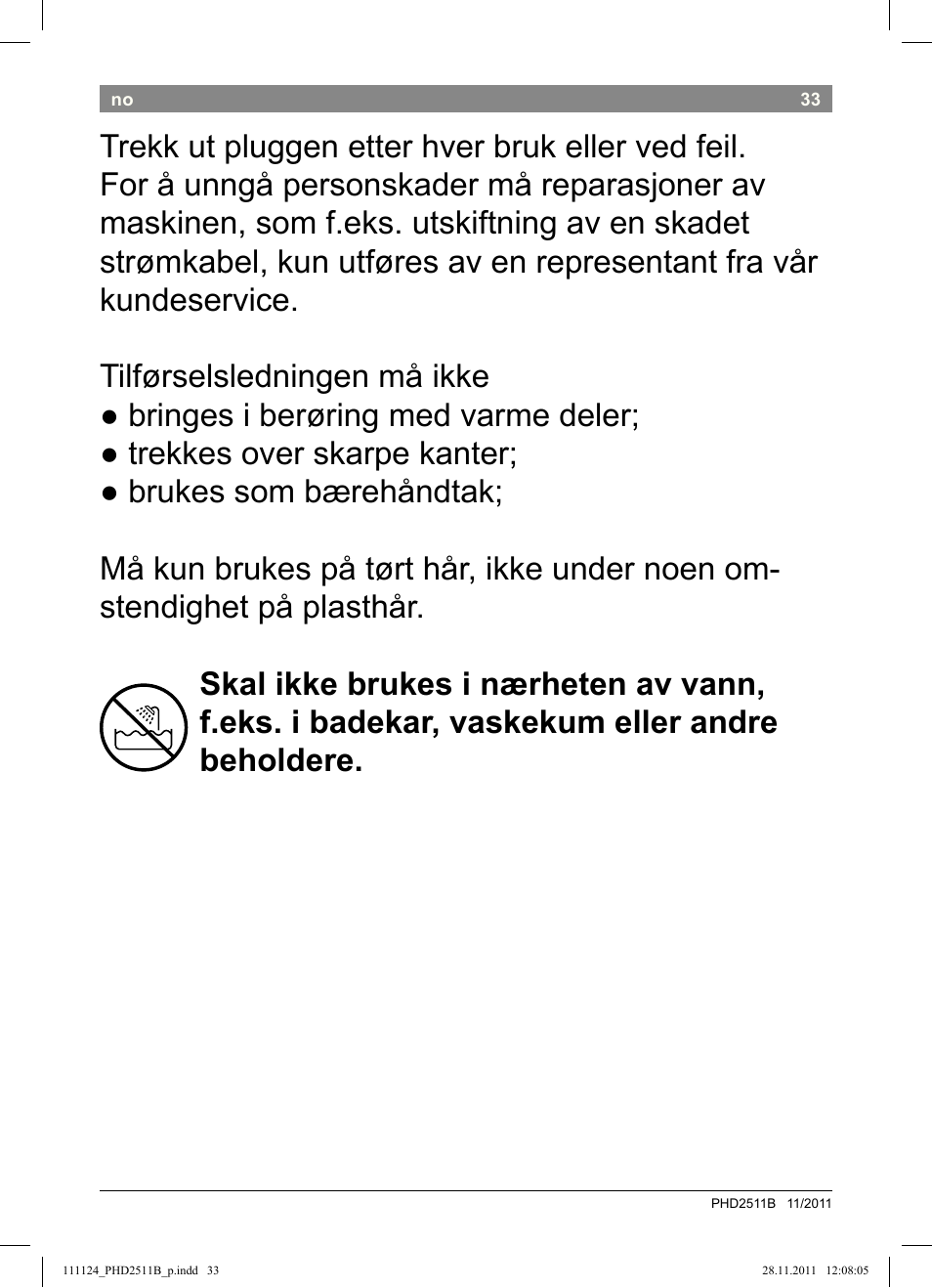 Bosch PHD2511 Haartrockner StarShine DryStyle User Manual | Page 35 / 100