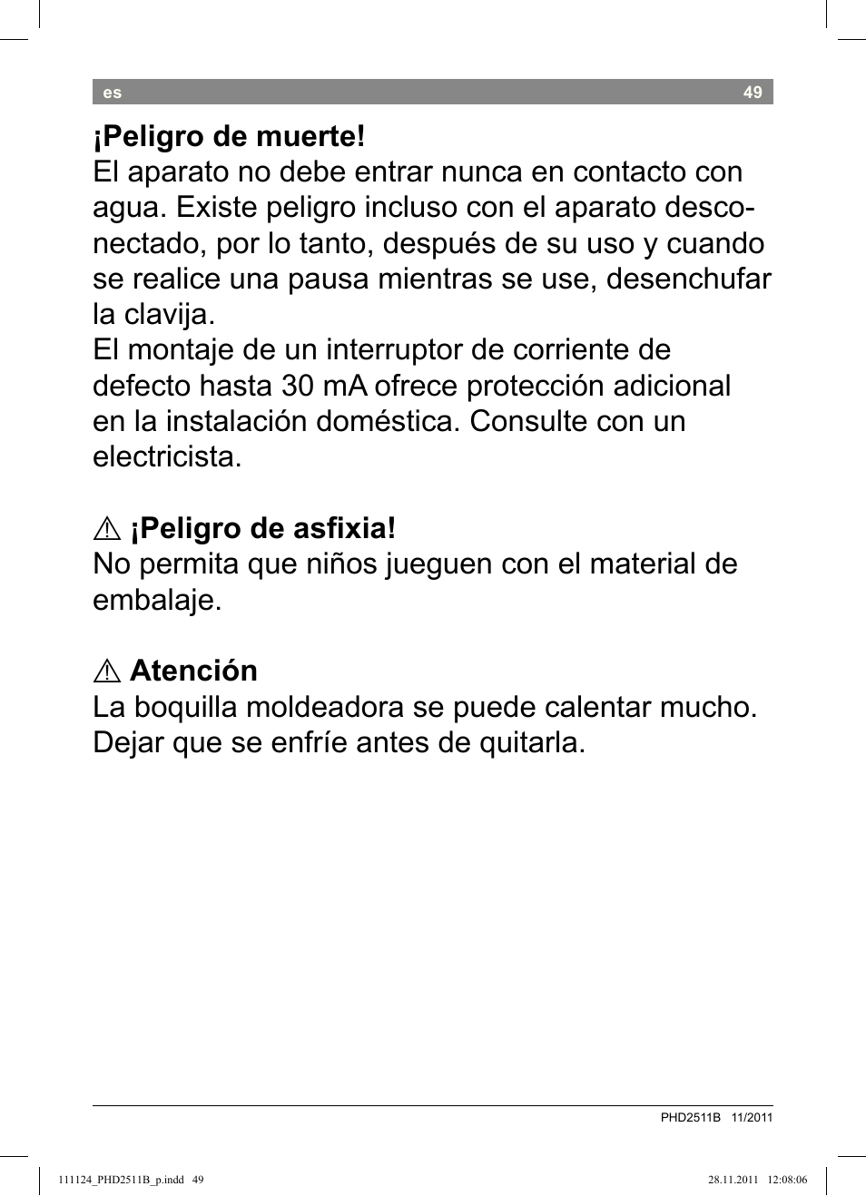Bosch PHD2511 Haartrockner StarShine DryStyle User Manual | Page 51 / 100