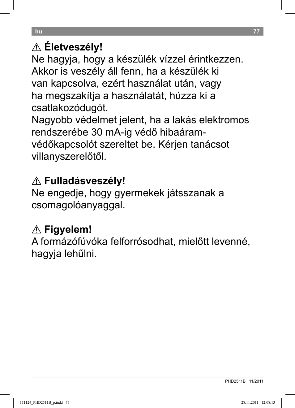 Bosch PHD2511 Haartrockner StarShine DryStyle User Manual | Page 79 / 100