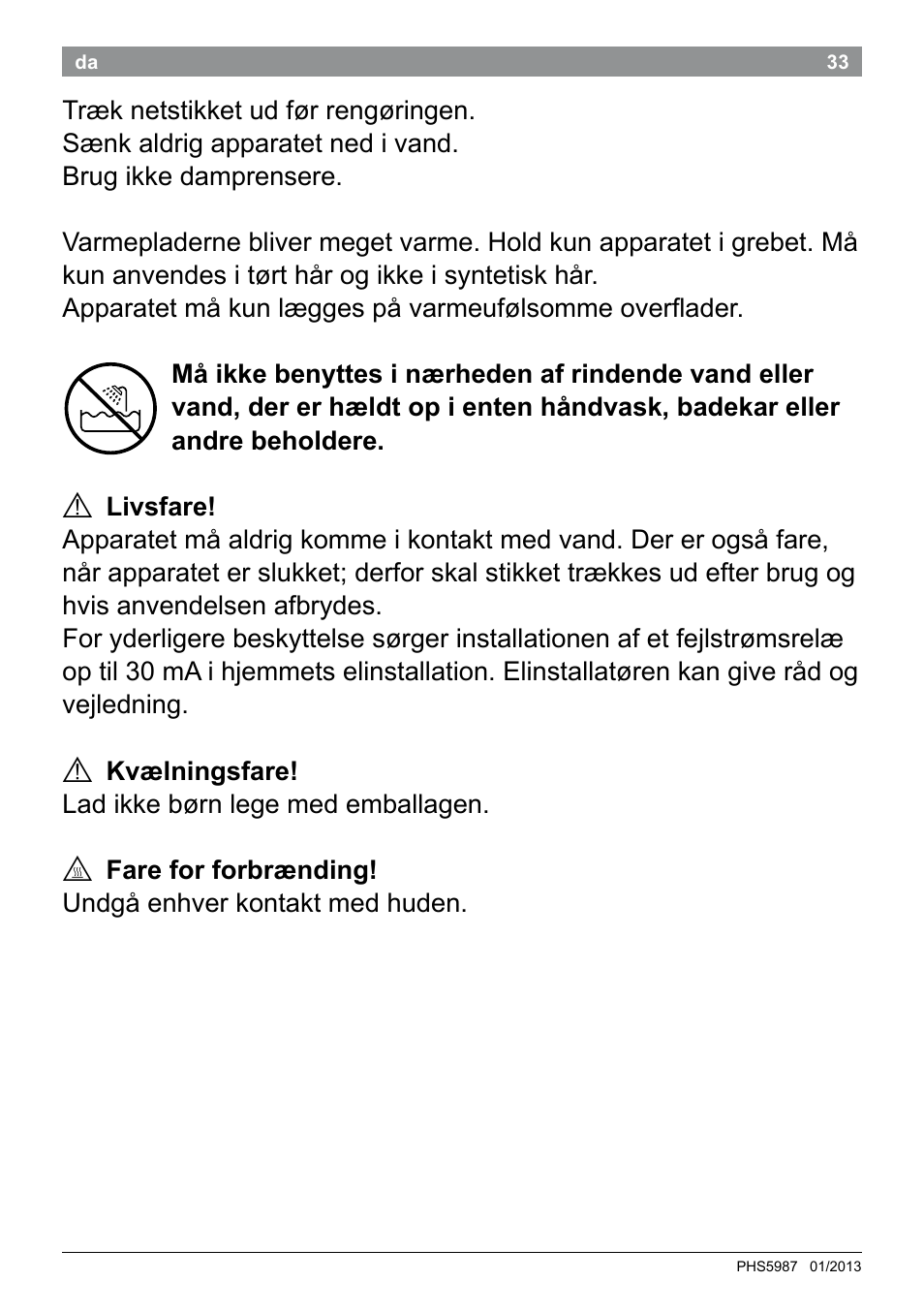 Bosch PHS5987S Keratin Advance Haarglätter SYOSS Glanzversiegelungs-Fluid User Manual | Page 37 / 132