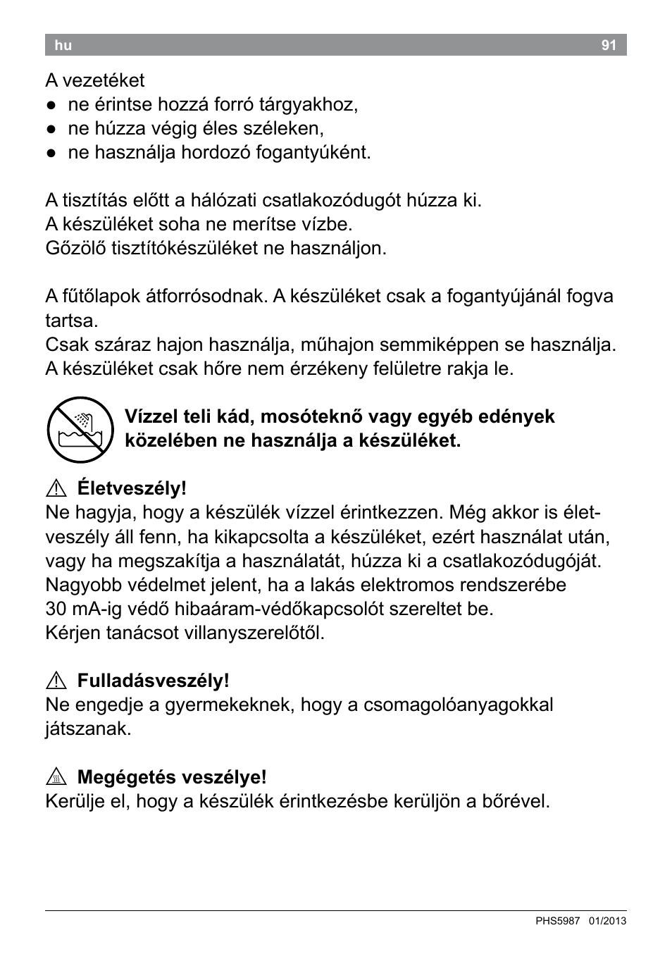 Bosch PHS5987S Keratin Advance Haarglätter SYOSS Glanzversiegelungs-Fluid User Manual | Page 95 / 132