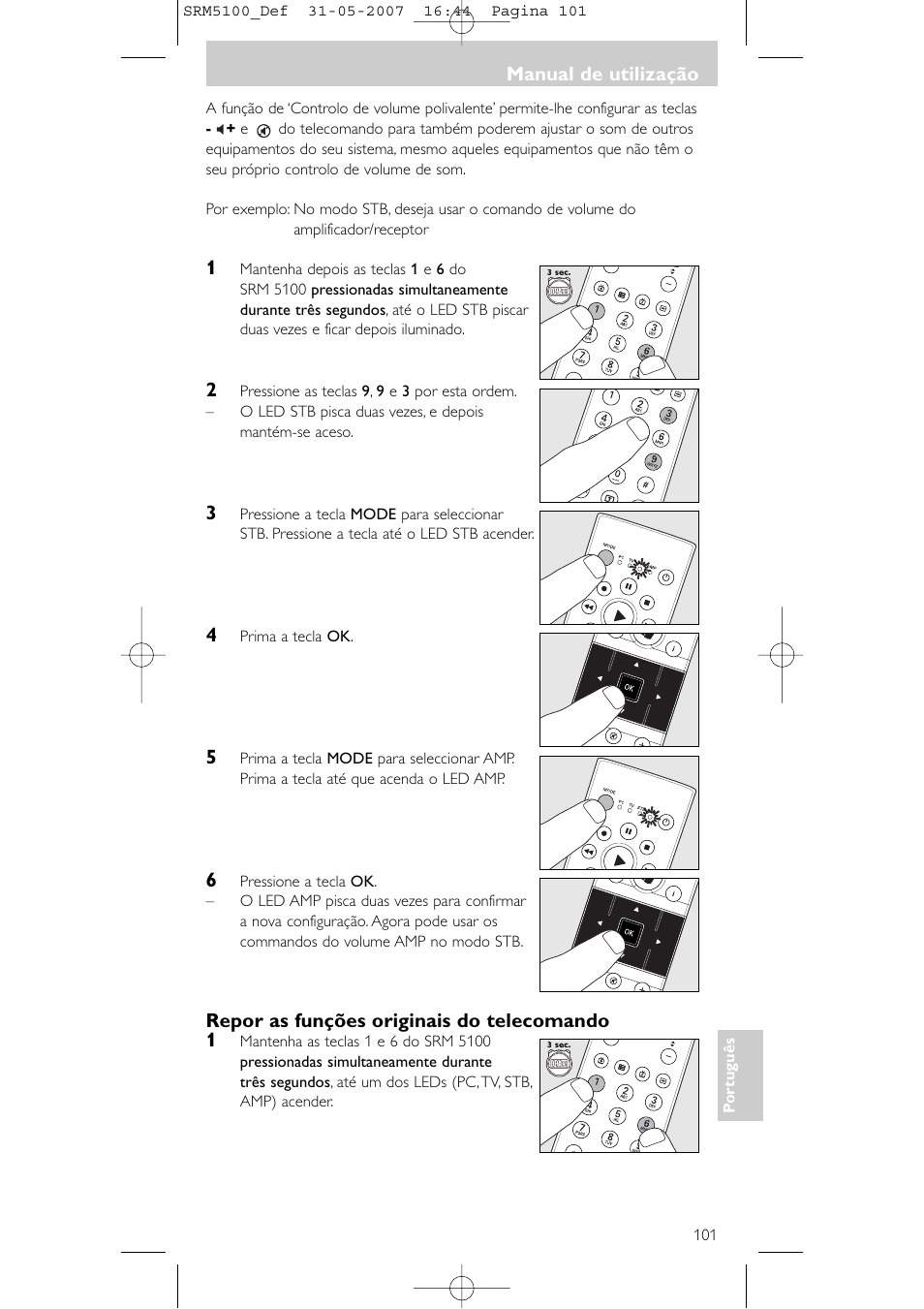 Philips SRM5100 User Manual | Page 101 / 144