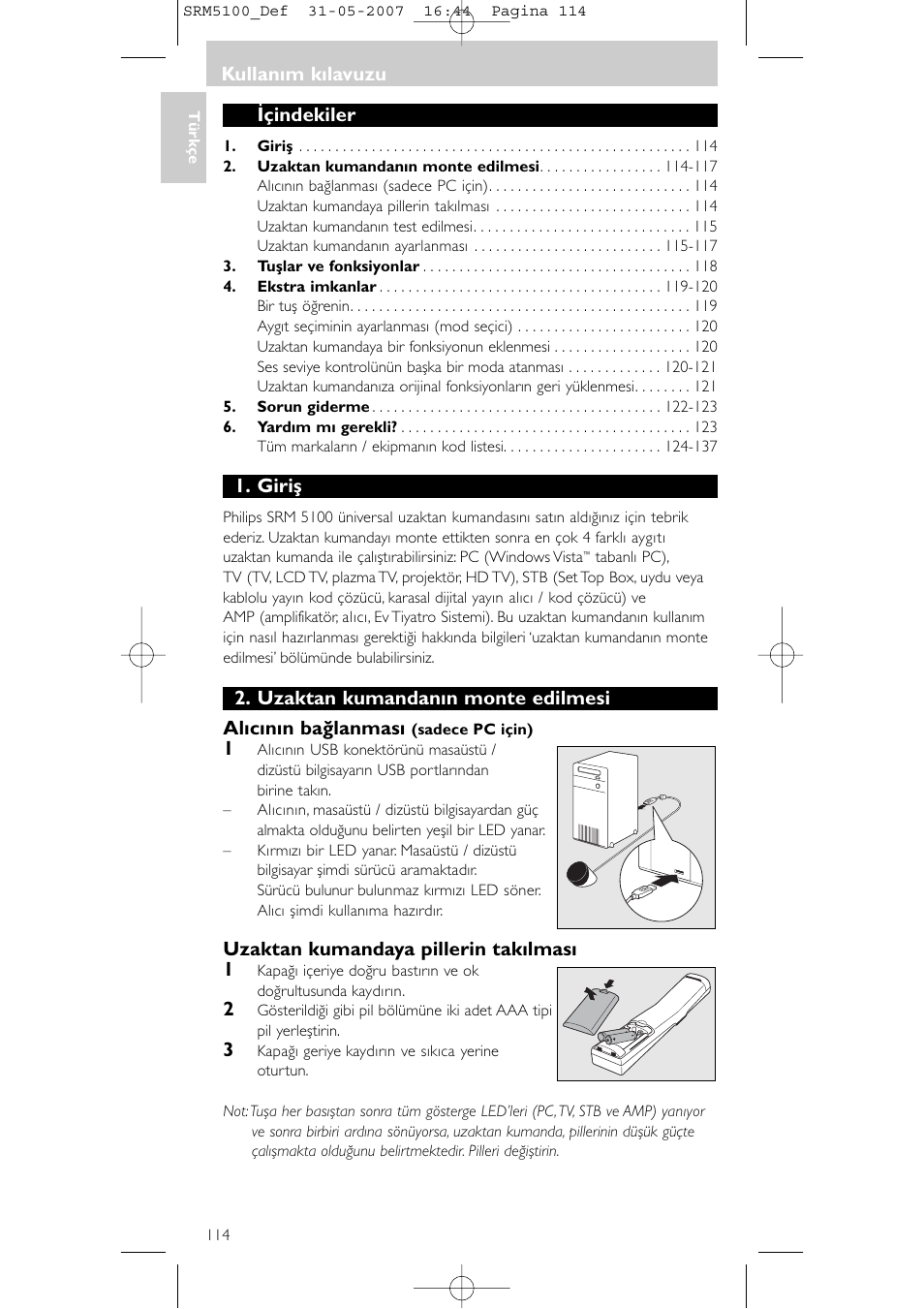 Philips SRM5100 User Manual | Page 114 / 144