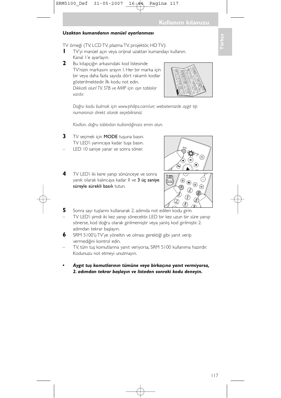 Philips SRM5100 User Manual | Page 117 / 144